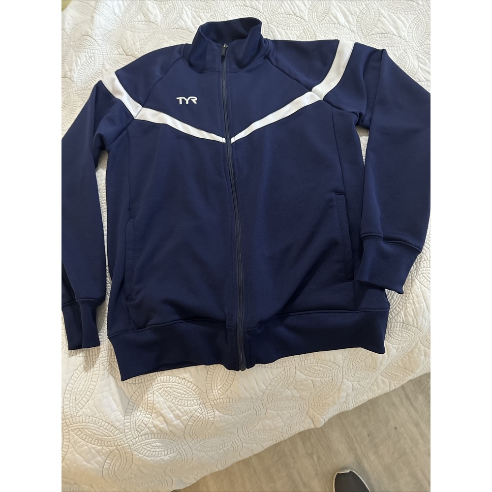 Vintage TYR Men's Swim Warm-up Jacket size Medium‎